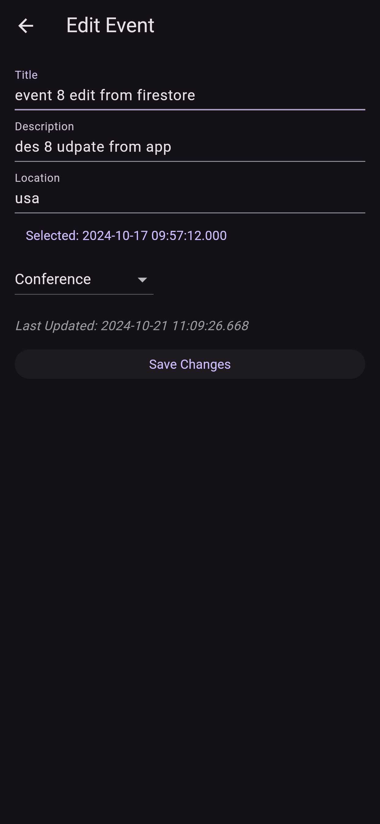 Serverless App Screenshot 2